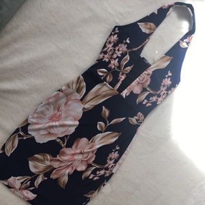 Fashion Nova. Steps to Get It Dress-Navy